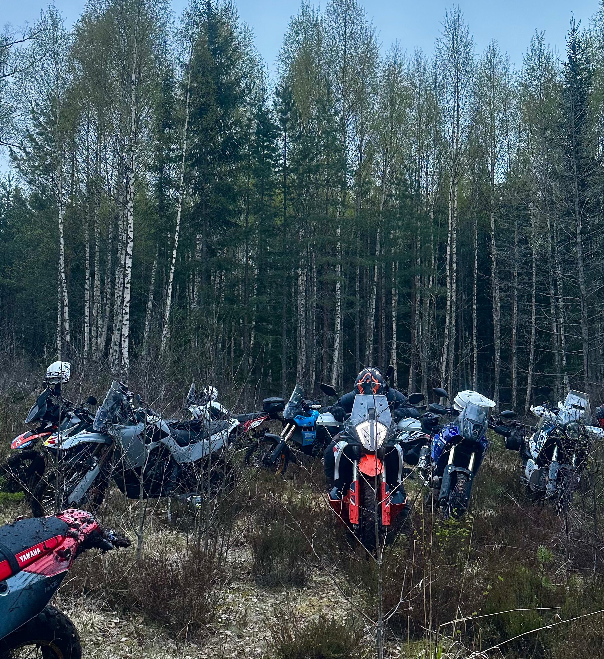 ADV rally group ride